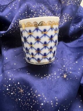 Lomonosov Imperial Porcelain Shot Cup.